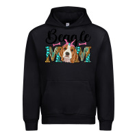 Black western beagle mom Urban Hoodie - RanaPortraitStore