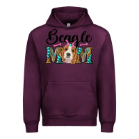 Mauve Wine western beagle mom Urban Hoodie - RanaPortraitStore