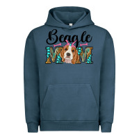 Pigment Midnight Navy western beagle mom Urban Hoodie - RanaPortraitStore