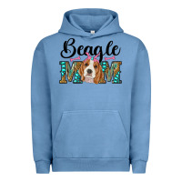 Pigment Pebble Blue western beagle mom Urban Hoodie - RanaPortraitStore
