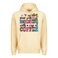 Pina Colada start your morning with a cup of coffee Premium Hoodie - Zillion Design Studio