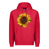 Cardinal sunflower Premium Hoodie - RanaPortraitStore