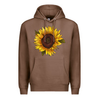 Chestnut sunflower Premium Hoodie - RanaPortraitStore