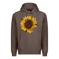Coffee sunflower Premium Hoodie - RanaPortraitStore