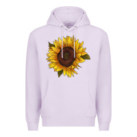 Lilac sunflower Premium Hoodie - RanaPortraitStore