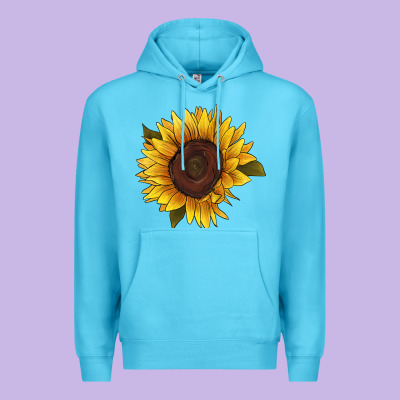 Sunflower Premium Hoodie Designed By Ranaportraitstore
