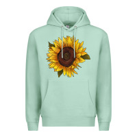 Seafoam sunflower Premium Hoodie - RanaPortraitStore