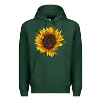 Sports Green sunflower Premium Hoodie - RanaPortraitStore