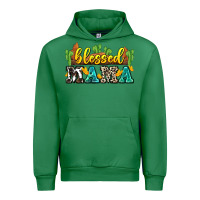 Emerald blessed mama Urban Hoodie - Zillion Design Studio