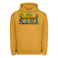 Pigment Peanut Butter blessed mama Urban Hoodie - Zillion Design Studio