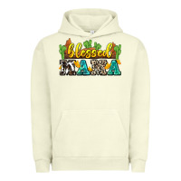Pigment Pistachio blessed mama Urban Hoodie - Zillion Design Studio