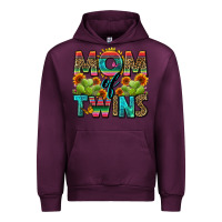 Mauve Wine mom of twins Urban Hoodie - Zillion Design Studio
