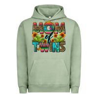 Pigment Oil Green mom of twins Urban Hoodie - Zillion Design Studio