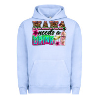 Pigment Grape Ice mama needs a drink Urban Hoodie - Zillion Design Studio