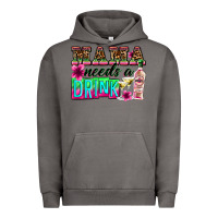 Pigment Tornado mama needs a drink Urban Hoodie - Zillion Design Studio