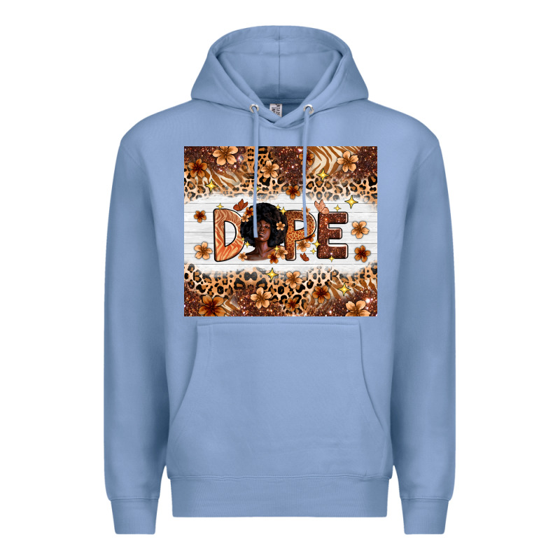 Dope Melanin Premium Hoodie by Zillion Design Studio | Teevron