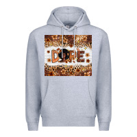 Heather Grey dope melanin Premium Hoodie - Zillion Design Studio