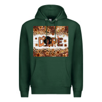 Sports Green dope melanin Premium Hoodie - Zillion Design Studio