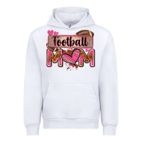 White football mom with leopard Urban Hoodie - Zillion Design Studio