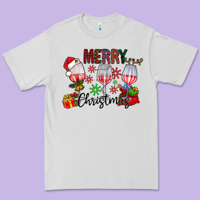 Merry Christmas Premium Tee Designed By Cowhidedigitalart