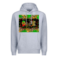 Heather Grey dope juneteenth Premium Hoodie - Zillion Design Studio