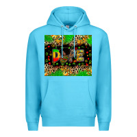 Ocean Blue dope juneteenth Premium Hoodie - Zillion Design Studio