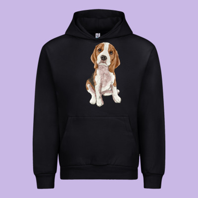 Beagle Urban Hoodie Designed By Ranaportraitstore