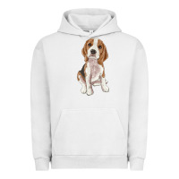 Pigment Lunar Rock beagle Urban Hoodie - RanaPortraitStore