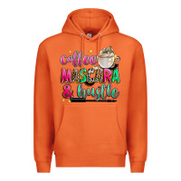 Carrot coffee mascara and hustle Premium Hoodie - Zillion Design Studio