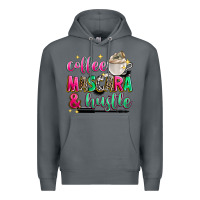 Rock coffee mascara and hustle Premium Hoodie - Zillion Design Studio