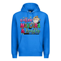 True Royal coffee mascara and hustle Premium Hoodie - Zillion Design Studio