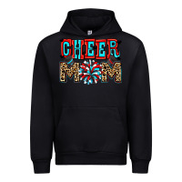 Black Cheer mom Urban Hoodie - Zillion Design Studio