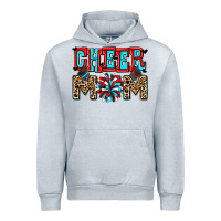 Heather Grey Cheer mom Urban Hoodie - Zillion Design Studio