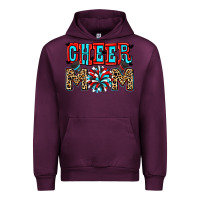 Mauve Wine Cheer mom Urban Hoodie - Zillion Design Studio