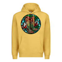 Antique Gold Christmas Cowboy Boots Premium Hoodie - RanaPortraitStore