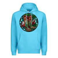 Christmas Cowboy Boots Premium Hoodie | Teevron