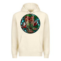 Sandshell Christmas Cowboy Boots Premium Hoodie - RanaPortraitStore