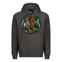Smoke Christmas Cowboy Boots Premium Hoodie - RanaPortraitStore