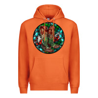 Carrot Christmas Cowboy Boots Premium Hoodie - RanaPortraitStore
