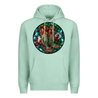 Seafoam Christmas Cowboy Boots Premium Hoodie - RanaPortraitStore