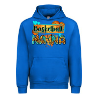 Cobalt basketball nana with leopard Urban Hoodie - Zillion Design Studio