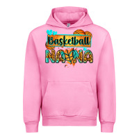 Fuchsia Pink basketball nana with leopard Urban Hoodie - Zillion Design Studio