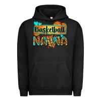 Pigment Black basketball nana with leopard Urban Hoodie - Zillion Design Studio