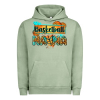 Pigment Oil Green basketball nana with leopard Urban Hoodie - Zillion Design Studio