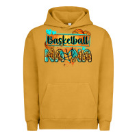 Pigment Peanut Butter basketball nana with leopard Urban Hoodie - Zillion Design Studio