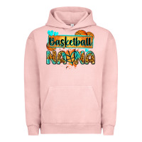 Pigment Salmon basketball nana with leopard Urban Hoodie - Zillion Design Studio