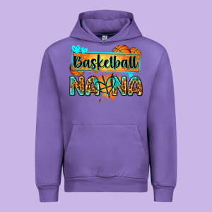 Basketball Nana With Leopard Urban Hoodie Designed By Zillion Design Studio