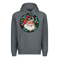 Rock Christmas Santa Claus Premium Hoodie - RanaPortraitStore