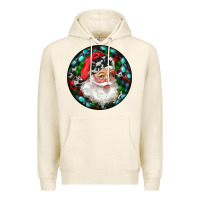 Tofu Christmas Santa Claus Premium Hoodie - RanaPortraitStore