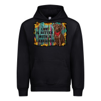 Black life is better with a labrador Urban Hoodie - RanaPortraitStore